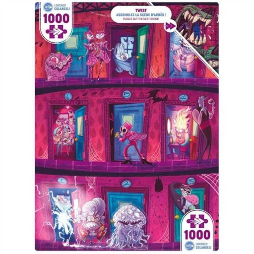 [Iello-70241] Puzzle 1000 pièces - Twist Hellton Palace