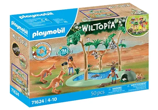 [Playmobil-71624]  Playmobil Wiltopia - Explorateurs avec animaux australiens