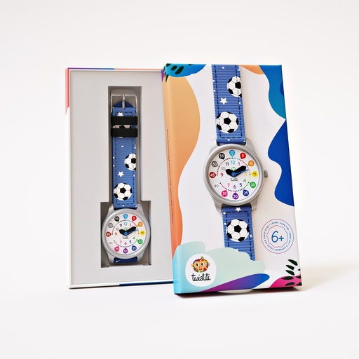 Montre chiffres - Balles de foot (6+)