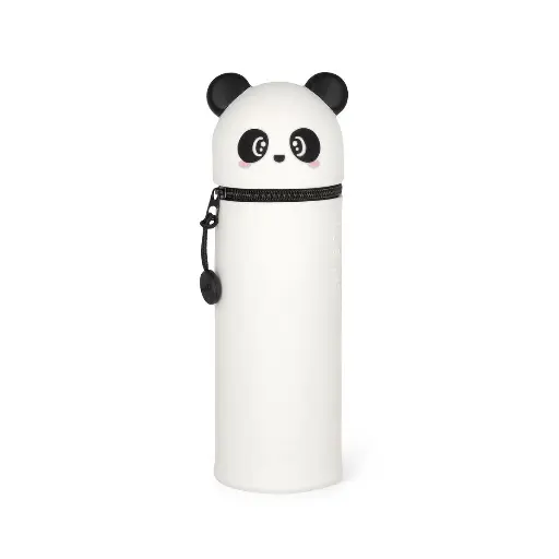 [Legami-KA0010] Trousse en silicone 2 en 1 Panda Kawaii