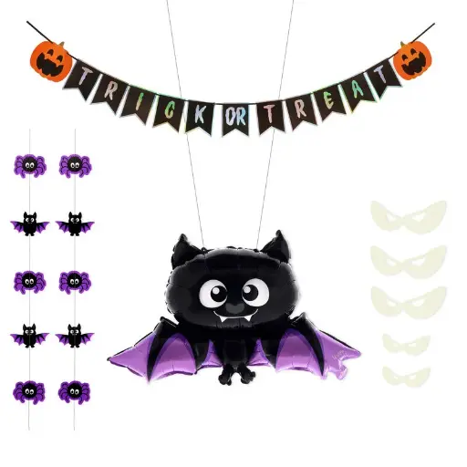 [legami-hal0001] Set décoration porte Halloween