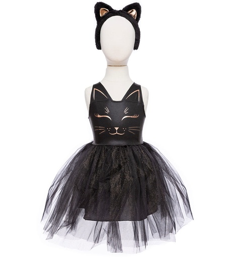 [great pretenders 34793] Déguisement robe chat noir 3-4 ans