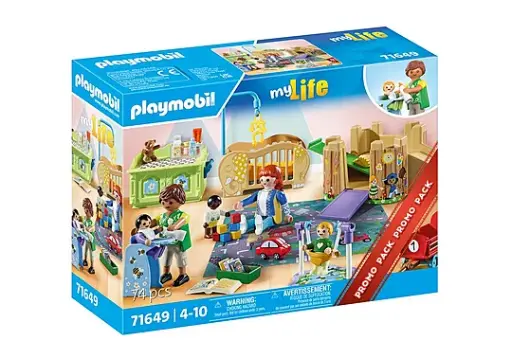 [Playmobil-71649] Assistante maternelle et bébés