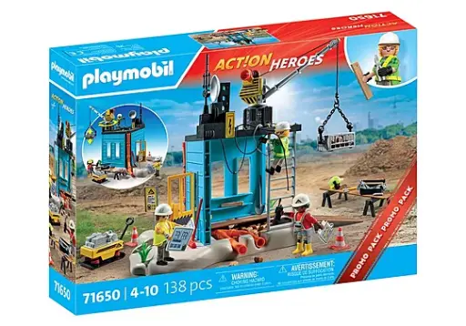 [Playmobil-71650] Ouvriers et chantier