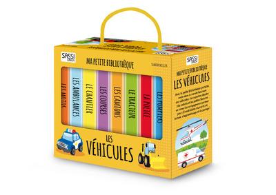 [Sassi-9788868606091] Ma Petite Bibliothèque -  Les véhicules (8 petits livres)