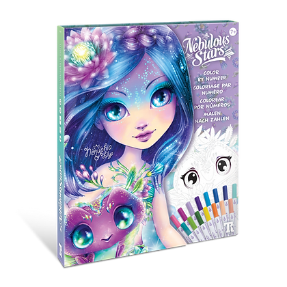 [JPMTOYS-TT11381] Nebulous star - Livre coloriage par numéros