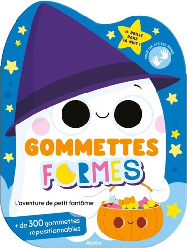 [9791039538985] Gommettes formes - L'aventure de petit fantôme 