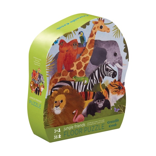 [phanine-CC41222]  Floor Puzzle 36 Pcs - Jungle friends