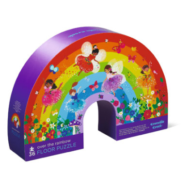 [phanine-CC40782]  Floor Puzzle 36 Pcs - Over the rainbow