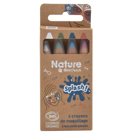 [puppy gt42163] SPLASH! - 4 crayons de maquillage - COSMOS ORGANIC