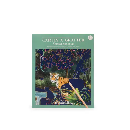 [JPMTOYS-719187] Cartes à gratter : Tout autour du monde - Moulin Roty