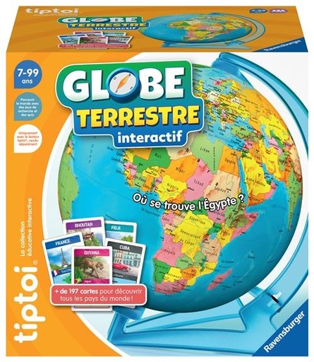 [Ravensburger-1910] Tiptoi -Globe terrestre interactif