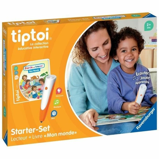 [ravensburger-1743] Tiptoi - Starter pack Lecteur + livre mon monde