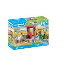 [Playmobil-71471] Vétérinaire avec animaux de la ferme