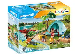 [Playmobil-71425] Famille et tente