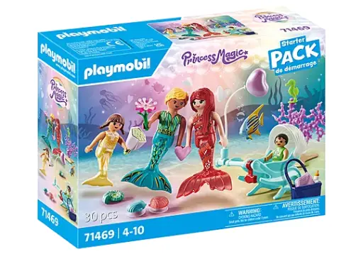 [Playmobil-71469]  Playmobil 71469 - Starter Pack : Famille de sirènes