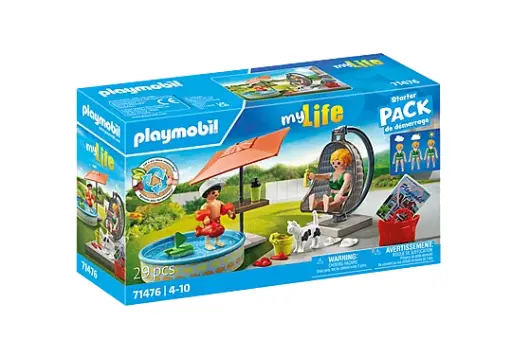 [Playmobil-71476]  Playmobil 71476 - Starter Pack Maman et enfant avec fauteuil