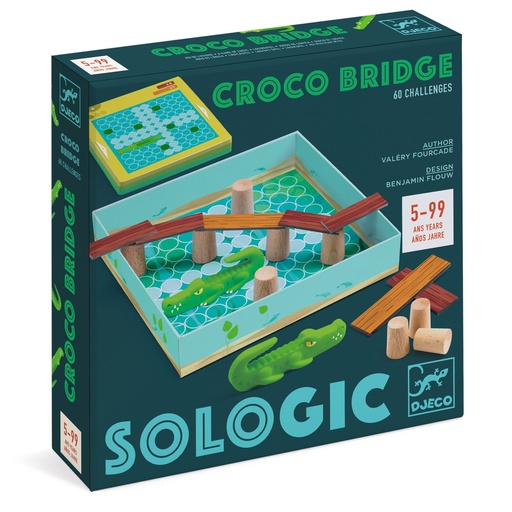 [Djeco-DJ00816] Sologic - Croco Bridge