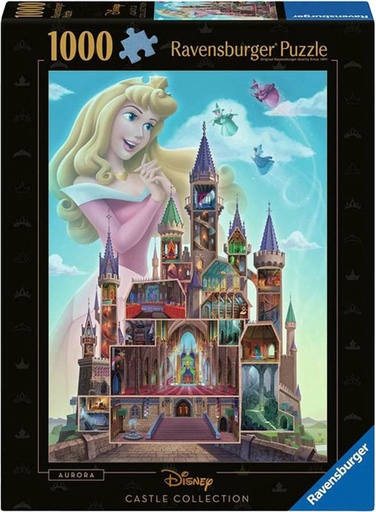 [Ravensburger-120002666] Puzzle 1000pcs - Disney château : Sleep Beau