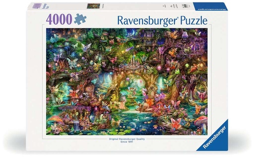 [Ravensburger-120008101] Puzzle 4000pcs - Royaume des fées