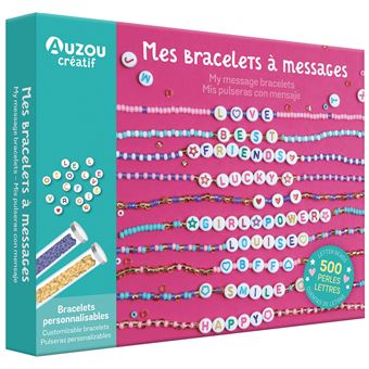 [MDS-AU13199] Mes bracelets à messages 