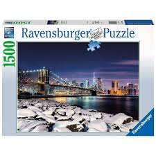 puzzle 1500 p- hiver à new york