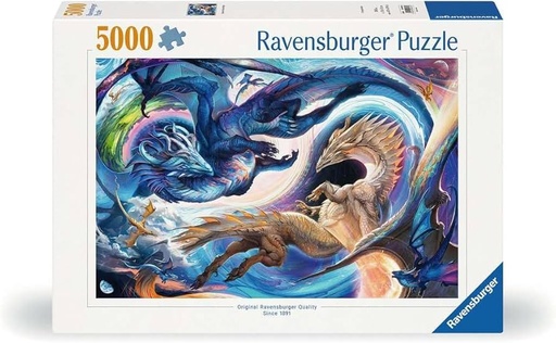 puzzle 5000 p- dragon du jour et la nuit