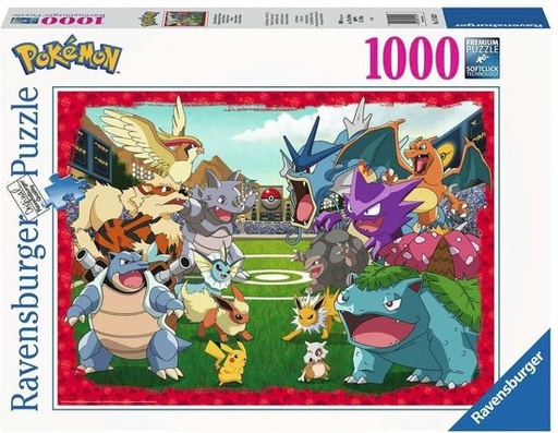 [ravensburger - 120006282] 120006282 - Puzzle 1000p - Confrontation entre Pokémon