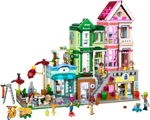 [LEGO-42670] LEGO Friends - Appartements et magasins de Heartlake City