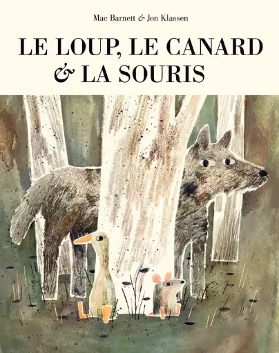 [9782211304887] Lutin poche - Le loup, le canard et la souris