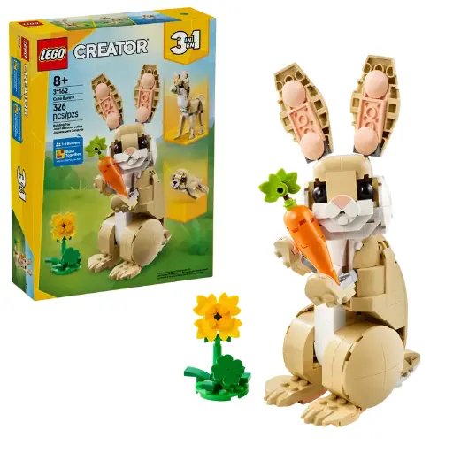 [LEGO-31162] Lego Creator 3 en 1 31162 - Lapin adorable 