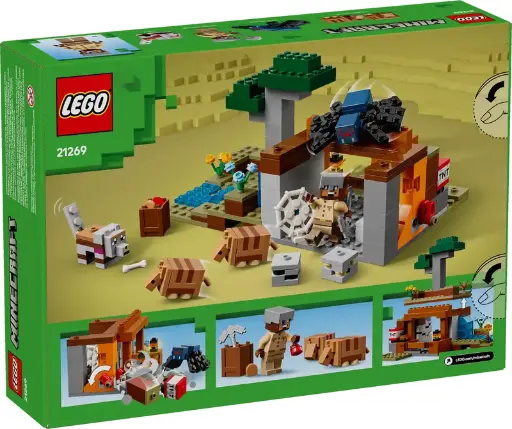 [lego-21269] LEGO Minecraft - Le tatou près de la mine