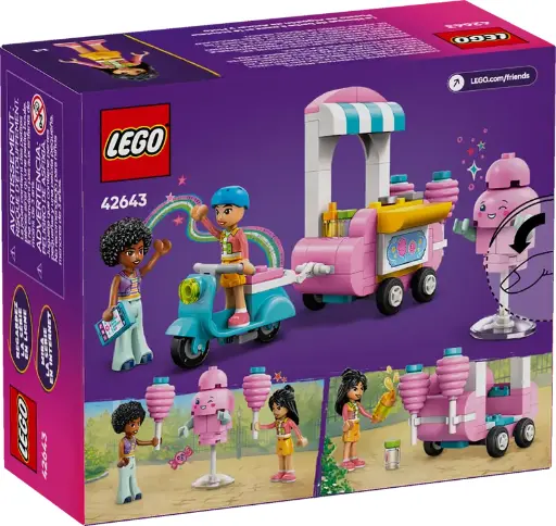 [lego-42643] LEGO Friends - Stand de barbe à papa et scooter