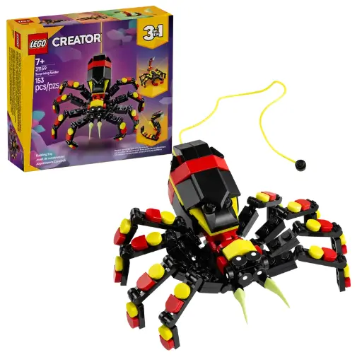 [lego - 31159] LEGO Creator 3-1 - Animaux sauvages : Araignée excitante 31159