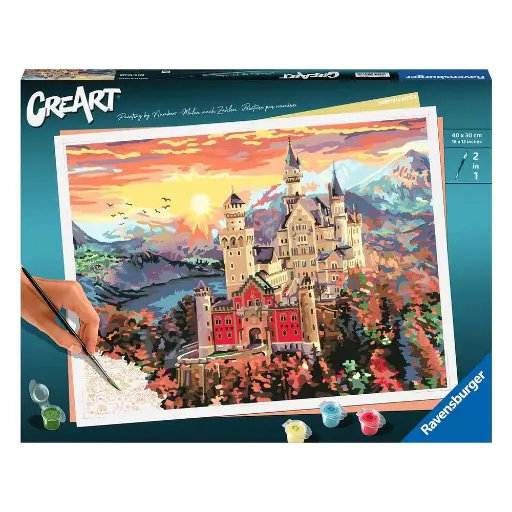 [ravensburger - 202782] Creart - peinture au numero  - Fairytale Castel