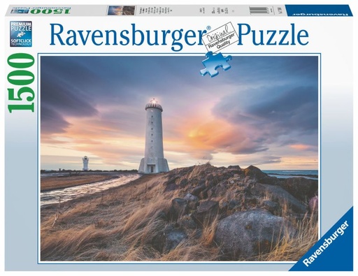 [Ravensburger-120007326] 120001326 - Puzzle 1500 pcs - Le phare d'Akranis