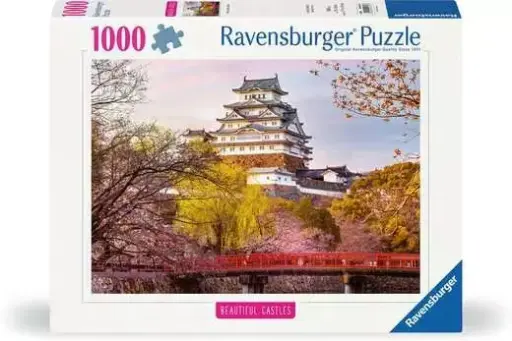 [Ravensburger-120013167] Puzzle 1000 pièces - Château de Himeji, Japon