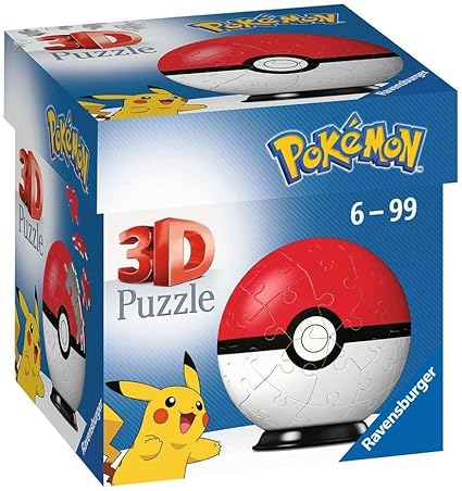 [Ravensburger-112562] 3D Poké Ball Pokémon