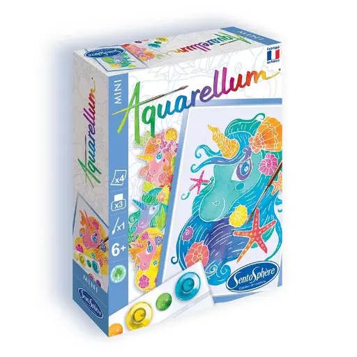 [Asmodee-3260007] Aquarellum Mini - Licornes