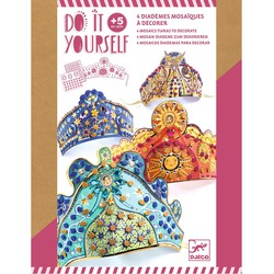 [DJECO-DJ07909] Do it yourself - 4 diadèmes mosaïques à décorer 