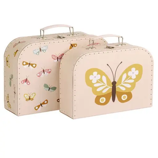 [MANCHILD-AL02187] Set de valises - papillon 