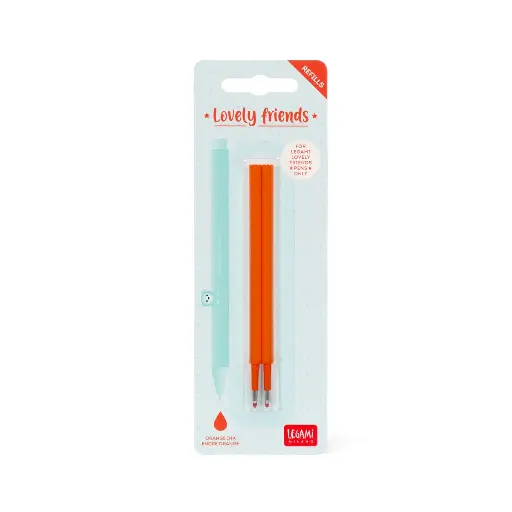 [LEGAMI-REFCPP0010] Recharge stylo lovely friends - Orange 