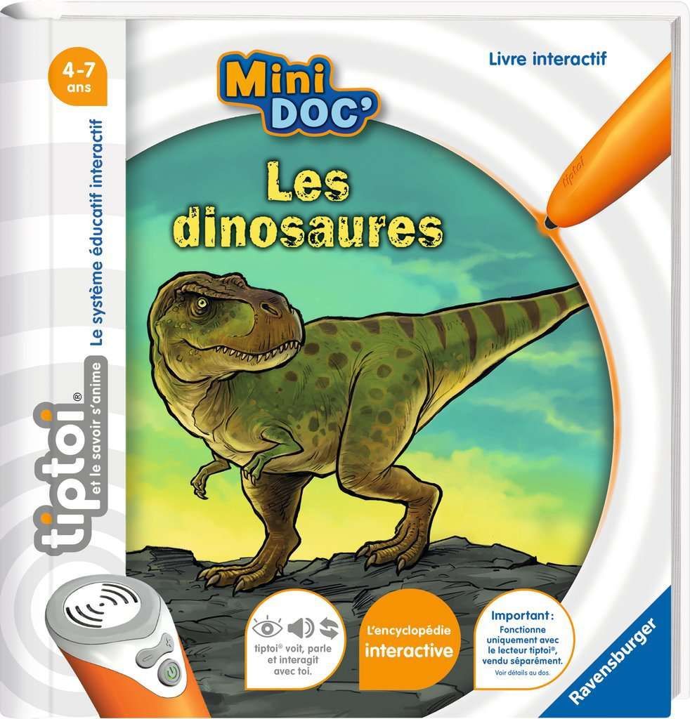 Tiptoi – mini doc – les dinosaures – La Maison du Cormoran